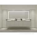 Modern Luxury Bath Furniture Gold Bathroom Vanity Cabinet